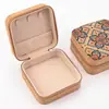 Caja de Joyería, Mini Caja de Almacenamiento, Pendientes, Pulseras, Caja de Costura Doméstica Compacta y Portátil, Bolsa de Almacenamiento para Joyería