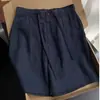 Pantalones Cortos de Lino Tencel Estilo Old Money para Hombre, Delgados de Verano, Resistentes a las Arrugas, Pantalones Sueltos de Lino Algodón, Estilo Maduro, Pantalones de Traje de Cinco Puntos