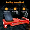 Esterilla de Rodillas Reparadora para Trabajos en Coche, Instalación de Baldosas, Protección de Rodillas, Herramienta Universal con Ruedas para Obra, Rodillera Deslizante Universal con Ruedas, Protección de Rodillas para Mantenimiento, Coche