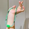 Colar de Quartizito Jadeíta Esmeralda Corrente da Clavícula