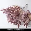 Flores Artificiales Rojas para Boda Cuidadosamente Seleccionadas, Flores Falsas de Gama Alta Color Rojo Vino Tinto, Flores Decorativas Chinas Nuevas para el Hogar