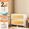 Estante de aço para uso doméstico com portas de vidro, estante infantil, armário de armazenamento, armário de exposição para miniaturas, prateleira de armazenamento de ferro, armário de exposição de metal