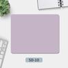 Mouse Pad Simples de Cor Pura Estilo Casual, Pad de Mesa, Mouse Pad Espesso à Prova d'Água, Fofo, Jovem, Para Meninos e Meninas