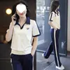 Nueva Camiseta de Manga Corta de Verano para Mamá Top de Moda 2023 Nuevo Conjunto Deportivo para Mujeres de Mediana Edad y Mayores