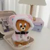 [Solo Ropa] Muñeco de Algodón de 10 cm Cuerpo de Estrella de Mar Ropa para Muñeco Regalo Lindo Pequeño Muñeco Jerry Chal de Navidad