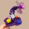 Halloween Niñas Murciélago Calabaza Regalo Sombrero Pinza para el Cabello Actuación Infantil Fotografía Pasador para el Cabello Niña Pequeña Disfraz de Festival Accesorios para el Cabello