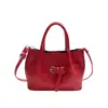 Bolsa Saco Estilo Coreano de Grande Capacidade para Mulheres 2025 Outono Nova Retro Simples de Alto Valor com Alça Única Transversal