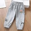 Pantalones Casuales para Niñas Primavera 2025 Nuevo Moderno a la Moda Ropa para Niños Primavera y Otoño Deportes al Aire Libre Pantalones Largos Modernos