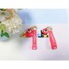 Chaveiro de Brinquedo Urso Morango de Sobremesa em PVC Chaveiro Toy Story Pingente de Bolsa Fofo Boneca Boneca Presente