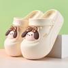 Zapatos Croc para Mujer Nuevo Estilo de Verano Lindo Dibujo Animado Sandalias Exteriores Suela Gruesa Aumentadora Antideslizantes Resistentes al Desgaste Fondo Alto Puntera Puntera Zapatillas