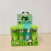 Cinta correctora de gato de dibujos animados con cabezas 3D de pingüinos y pandas, alto atractivo estético para niñas, premio de papelería