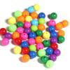 Cuentas Redondas de Acrílico Color Caramelo Color Sólido Agujero Recto de 6-30mm Cuentas Sueltas para Cadena de Teléfono DIY Pulsera Materiales para Cuentas al por Mayor