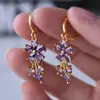 Huajie desea pendientes florales retro para mujer de comercio electrónico transfronterizo europeo y americano AliExpress ebay pendientes explosivos venta directa