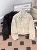 Chaqueta transfronteriza con un ambiente de alta gama, elegante e informal, con cremallera, adecuada tanto para hombres como para mujeres, nuevo modelo otoño e invierno 2026 chaqueta de trabajo