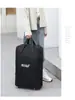 Bolsa de bagagem dobrável universal com rodas, bolsa de transporte aérea 158, super grande capacidade, bolsa de viagem para estudo no exterior