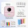 Mini Impresora Transfronteriza Pequeña Portátil Mini Bolsillo Etiqueta Foto Error Térmica Bluetooth