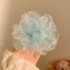 Grampo de Cabelo Vermelho com Contraste Azul Acessórios de Cabelo de Alta Qualidade para Mulheres Clipe Lateral Par de Clipe para Franja de Cabelo Quebrado Clipe bb Adorno de Cabeça