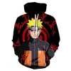 Shopee Lo Más Vendido Primavera y Otoño Nuevo Clásico Anime Japonés Naruto Naruto Uzumaki Sasuke Sudadera con Capucha Estampado Digital 3D