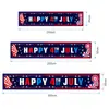 Bandeiras Americanas de Independência Transfronteiriças, Decorações de Feriado, Bandeiras para Pendurar no Jardim, Agradecimento aos Heróis, Bandeiras de Tecido Penduradas, Feito Sob Medida