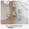 Accesorios para Uñas con Zirconia de Mariposa 2026, Lujosos y Deslumbrantes Moños Plateados, Diamantes de Hielo y Azúcar, Decoraciones de Uñas Portátiles