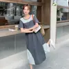 Vestido Casual de Patchwork de Moda de Verano 2026, Rejuvenecedor, Adelgazante, Cómodo, Amigable con la Piel, Mejorador de Calidad, Moderno