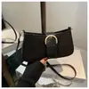 Bolso tipo baguette texturizado de alta calidad para mujer, nuevo estilo verano 2026, elegante bolso retro para hombro o axila, bolso cruzado versátil y moderno