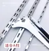 Loja de Roupas Coluna do Pilar A Suporte de Escada Suporte de Prancha de Madeira Suporte de Vidro Suporte de Prateleira Cabideiro de Roupas Acessórios de Ferragens