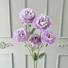 Arranjo de Flores Artificiais para Casamento Cena de Flores Artificiais para Casamento Salão de Casamento Flores Artificiais para Chão diu Materiais Florais Decoração Suave Arte Floral Arranjo Floral