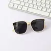 Nueva serie de tres puntos gm gafas de sol para mujer moda de alta gama red social popular con protección UV gafas de sol al por mayor