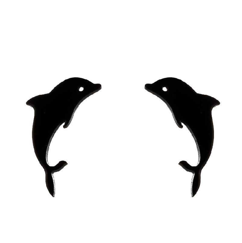 Dolphin Animal Earrings