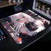 Alfombrilla de Ratón de Escritorio para E-Sports de Chica Bidimensional Tamaño Grande Alfombrilla Dedicada para Teclado FPS Alfombrilla de Ratón para Portátil