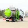Camión de Grasa de 6 Metros Cúbicos, Camión de Residuos Alimentarios Dongfeng Dolica de 5 Metros Cúbicos, Resistente y Duradero, Estructura de Caja Curva