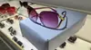 Nuevas Gafas de Sol de Moda para Mujer con Diseño Hueco de Camelia, Gafas de Sol con Flor de Rosa Lacada, Gafas de Sol Versátiles de Marco Grande de Moda