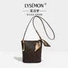 Bolsa balde floral retrô de luxo leve transfronteiriça feminina 2026 nova bolsa pequena de alta qualidade bolsa de mão bolsa de ombro bolsa transversal moderna