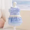 Roupas para Gatos, Verão Fino, Respiráveis, Amigáveis para Tração, Vestido Estilo Princesa, Roupa para Animais de Estimação para Gatos Adultos, Filhotes e Gatos Sem Pelos