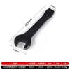Llave de impacto con mango recto, Llave abierta de una cabeza, Llave de alta resistencia 46/50/55/60/65/70/80 para golpear