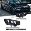 Adecuado para 23-25 Serie 3 G20 de BMW Ensamblaje de Faros Modificado Estilo Fang Luces Diurnas LED Transparente Láser