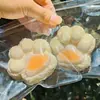 Juguete Squishy de Fruta con Cubitos de Hielo Muñeca Colgante para Niños Juguete para Aliviar el Estrés Rebote Lento Artículo Popular de Celebridad de Internet