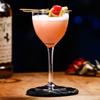 Copo de coquetel de cristal estilo japonês Kimura Nick Norah taça clássica boca larga Martini Cup