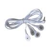 Cable de Conexión para Instrumento de Fisioterapia Digital Meridiana, Cable Conductor para Parche de Electrodo, Cable de Conexión Universal para Masajeador Electrónico Digital