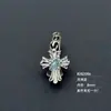 Anillo Cruz de Acero de Titanio 316L Chapado en Oro Cobre Estrella Nicho Pendientes de Saturno Pendientes Vintage Pendientes Únicos Pendientes Pendientes Hebilla de Oreja