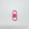 Accesorios de joyería diy color de pintura ocho hebilla giratoria universal anillo de conexión llavero anti-nudo hebilla para perro colgante