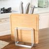 Suporte de faca de aço inoxidável suprimentos de cozinha tábua de corte suporte de faca de corte tábua de corte suporte de faca porta-facas suporte de armazenamento