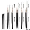 Conjunto de canetas liner para nail art ultra finas estilo japonês premium, pincéis de ponta fina para contorno, pontilhamento e pintura
