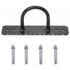Suporte de Parede para Corda de Combate Suporte para Corda de Treino Gancho Fixo para Teto com Capacidade de Carga com Correias