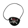Atacado Chapéu de Pirata de Feltro para Halloween Acessórios de Adereços de Fantasia de Pirata Caribenho Chapéu com Caveira