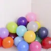 Globo redondo de látex mate engrosado de 10 pulgadas y 2,2 g, juego de impresión de globos mate para boda y fiesta de cumpleaños