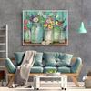 AliExpress Explosões Comércio Transfronteiriço 5D Diamante Pintura Pássaro Flor Pendurado Pintura DIY Diamante Bordado Diamante Redondo Diamante Completo