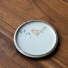 Gato Horno Ru Apertura Olla Soporte Placa de Burbujas Secas Cerámica Accesorios Juego de Té Plato de Frutas Juego de Té Kung Fu Soporte para Olla Tapa Soporte para Tazón