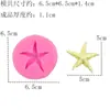 Molde de Silicona de Concha y Estrella de Mar Venta Directa del Fabricante Molde para Resina Hecho a Mano Grado Alimenticio Velas Aromáticas Yeso Fondant